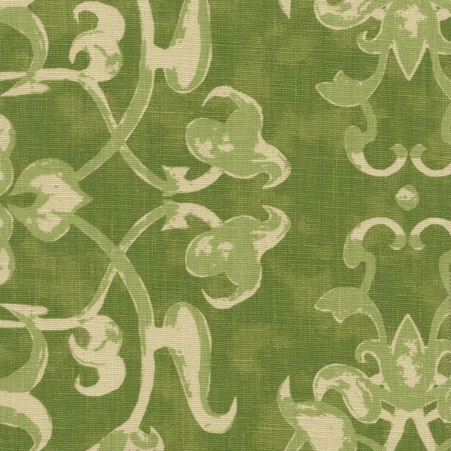 Ottoman Trellis peridot indoor fabric by Martyn Lawrence Bullard